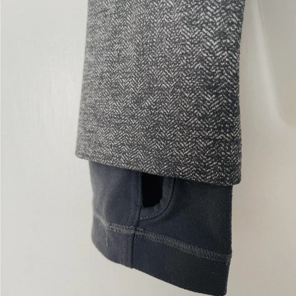 Women's Activewear Herringbone Running Walking Gray Jacket Size S - Picture 4 of 8